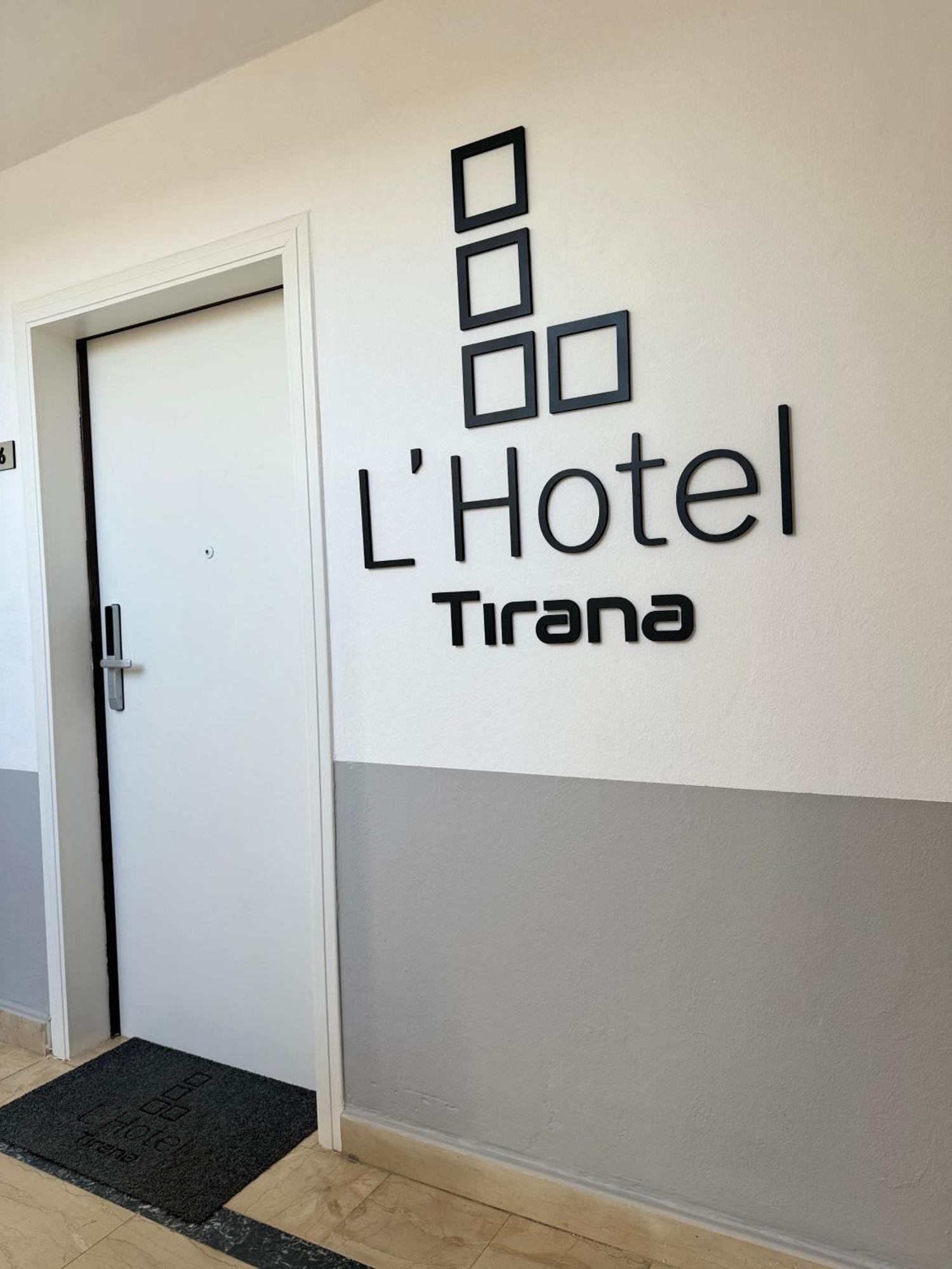 L'Hotel تيرانا المظهر الخارجي الصورة